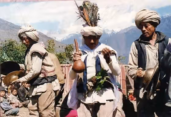 Rai people — Nakchhong or mangpa are the priest of Kirat Rai community ethnic group of Himalayan Region of Eastern Nepal ,Sikkim and Darjeeling ,Kalimpong District of India