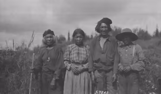 Sekani — Sekani people near Fort Nelson, BC, Canada