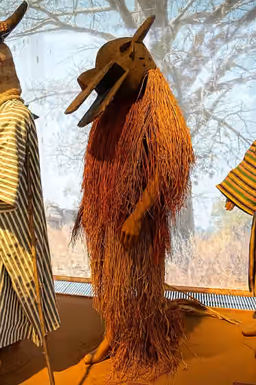 Chamba people — Exhibit in the Naturhistorisches Museum Nürnberg - Nuremberg, Germany.
