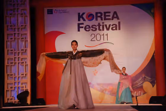 orang Korea di India — Korea Festival held in India, 2011