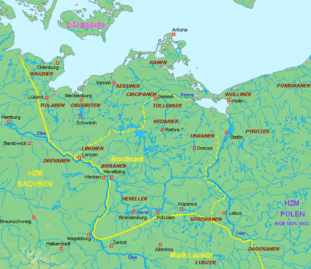 Drevani — Der Lutizenbund (983-1056/57).