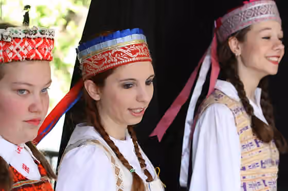 Lithuanian Brazilians — Lithuanian descendants in the 20ª Festa do Imigrante in São Paulo, Brazil.