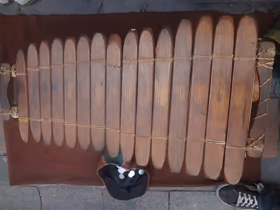 Music of Ecuador — Centro Histórico - Quito, A gigantic Xylophone