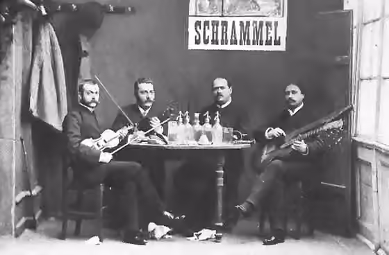 Wienerlied — Das Schrammel-Quartett um 1890