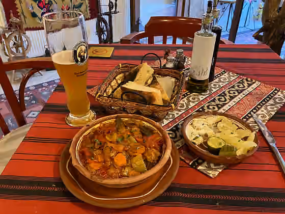 Kosovan cuisine — Prizren Kosovo, July 2023