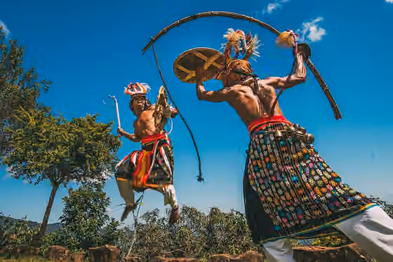 Caci — Tari Caci merupakan seni tari perang berasal dari Manggarai Barat, Flores, NTT.