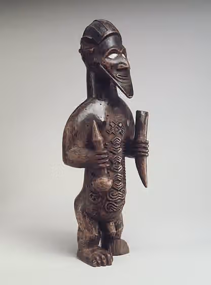 Beembe tribe (Kongo) — Male Figure (Bimbi)