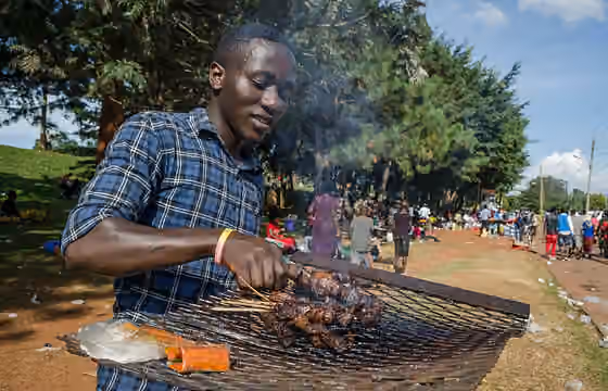 Ugandan cuisine — This is an image of food from