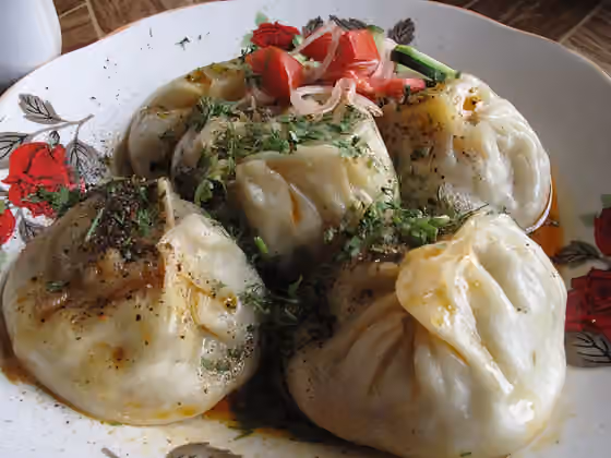 manti — but these ones weren't too good.