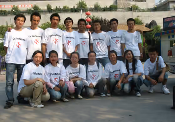 orang Salar — Salar Turkmens in Xi'an China celebrating Sabantuy