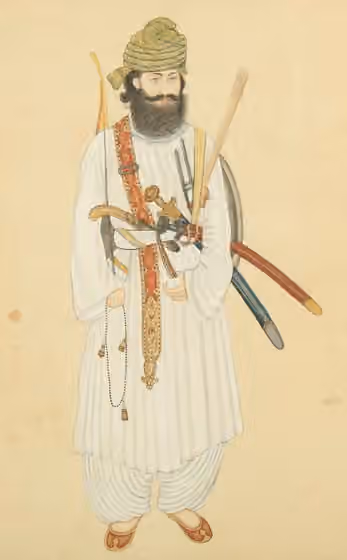 Rohilla — North Indian Pastun Recruit Portrait