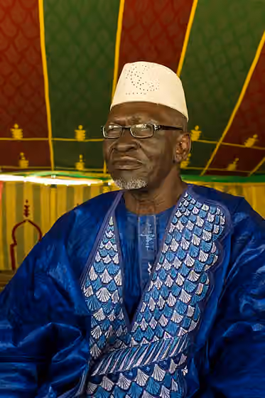 Songhai — A man of the Songhai people near Timbuktu, Mali 2012.
