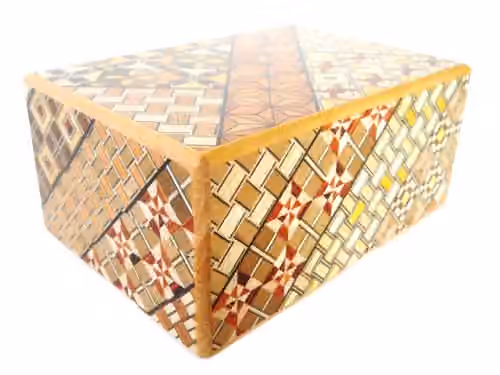 Yosegi-zaiku — Yosegi Himitsu Bako/ Japanese Puzzle Box is the traditional Japanese Secret box originated in Japan's culturally rich Edo Period.