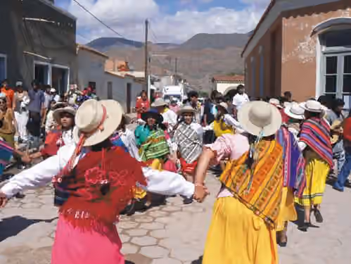 Carnavalito — Carnavalito dance, in Humahuaca, Jujuy, Argentina.