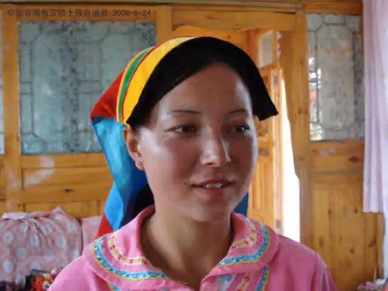 orang Monguor — 美丽的鲜卑后裔---青海土族姑娘 beauty of China Tu