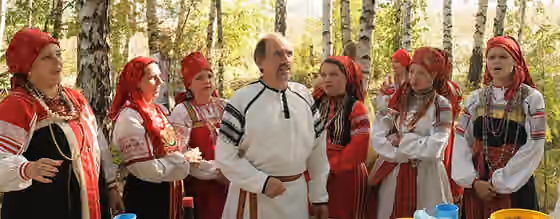 Russian folk music — Ансамбль «Пересек».
