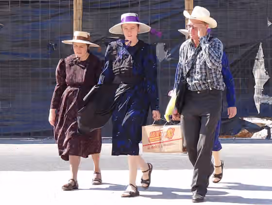 Russian Mennonites — Mennonite Family - Campeche - Mexico - 02