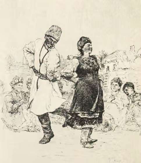 Kozachok — Folk dance Kozachok