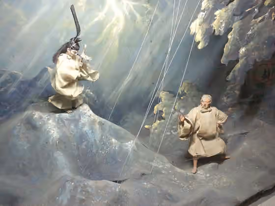 Hakata doll — 大阪天満宮 博多人形 讃岐守の仁政