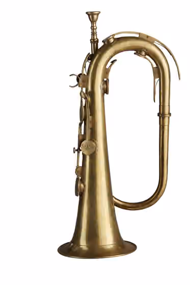 Keyed bugle — Klappenhorn (keyed bugle) in C