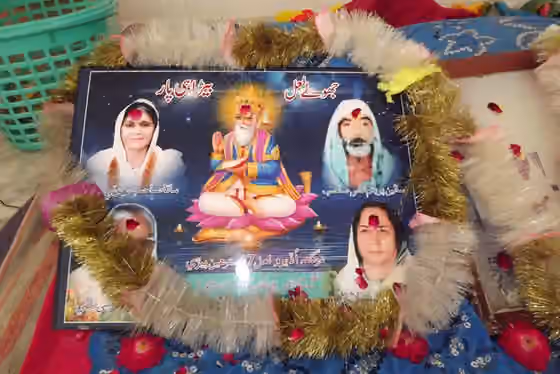 Sindhi Hindus — Hindu Shrine of Jhoolay Lal (Oderolal Village, Sindh)