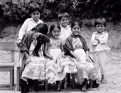Chatinos — Niños chatinos, del sur de Oaxaca (México)