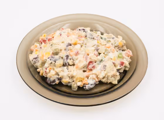 Salad olivier — Vegetable salad