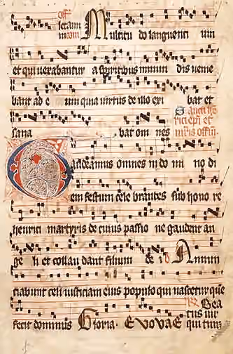 Kidung Gregorian — Graduale Aboense , hymn book of Turku, Finland.