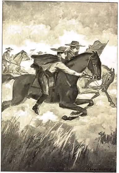 Texians — jpg of frontispiece in File:For the Liberty of Texas.djvu