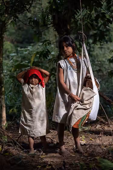 Damana people — This photo is quite special, because I took it when I was trekking to Ciudad Perdida.