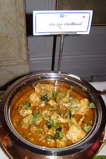 Chettinad cuisine — Chicken Chettinad, South Asian, South Indian Cuisine, Non-Vegetarian, New Delhi Sheraton Hotel Ballroom, 05 May 2007