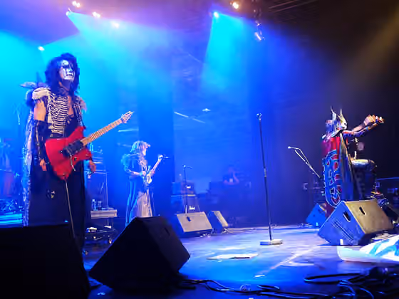 Japanese metal — Photograph taken during the 11th edition of Japan Expo in 2010 organised at the 'Parc de expositions of Villepinte near Paris in France.