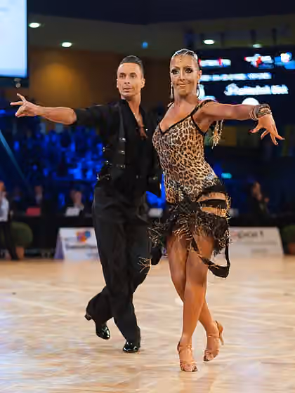 Cha-cha-cha (dance) — 2015 WDSF World DanceSport Championship Latin, 2015-11-21, Schwechat, Lower Austria