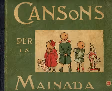 Children's music — Cover of the music book Cansons per la mainada
