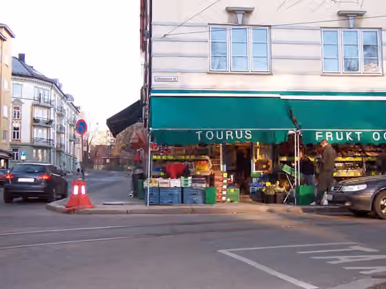Turks in Norway — A Turkish supermarket in Oslo, Norway.