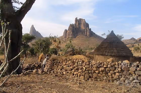 Kapsiki people — Kapsiki home in the village of Rhumsiki, Far North Province, Cameroon.