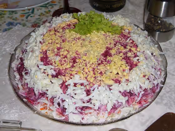 Dressed herring — Сельдь под шубой