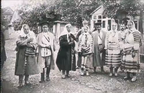 Poleshuks — Local people in Kobryn, Polesie, Belarus