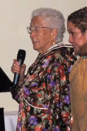 Koyukon — Poldine Carlo (Koyukon), an Athabaskan author from Alaska