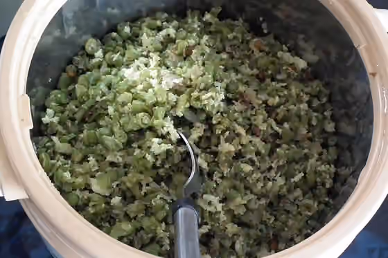 Thoran — Kerala Beans thoran curry.