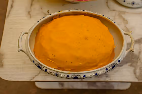 Onunu — The already prepared Onunu set for eating.