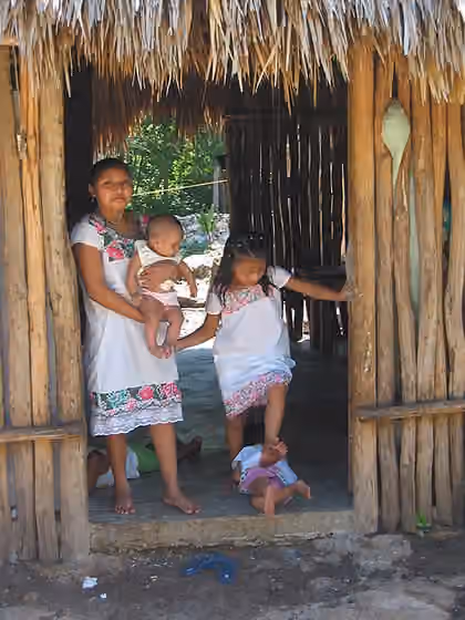 orang Maya — Maya Indigenous - Tankan - Yucatan - México