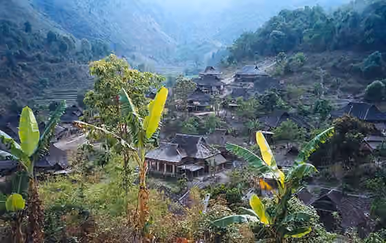 orang Blang — The Bulang village of Manpo, Xishuangbanna, Yunnan, China.