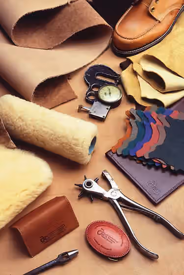 Leather crafting — Leather-making is an ancient craft, but it's met up with some state-of-the-art technology.