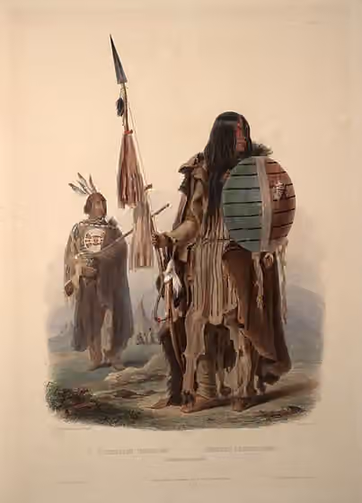 Suku Assiniboine — Assiniboin indians