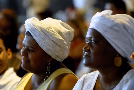 Quilombola — Quilombolas no lançamento da Agenda Social Quilombola e do Plano Nacional de Promoção da Igualdade Racial, no Palácio do Planalto em Brasília