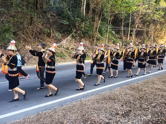 Kadazan people — Pakaian ini digunakan semasa perarakan sempena ulang tahun TYT Sabah, 2026