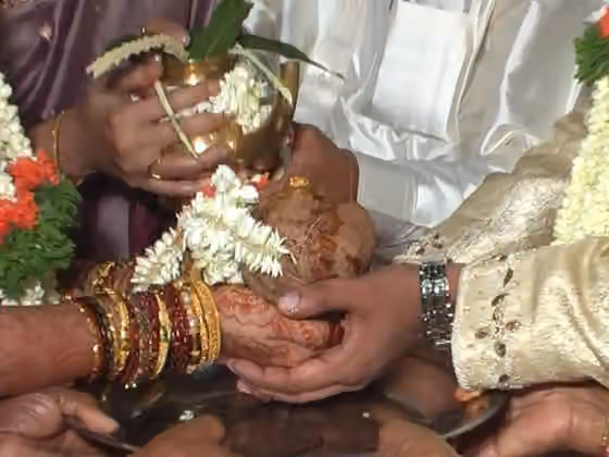 Bunt (community) — an image showing the bunt community wedding ceremony of dhareyeruna.