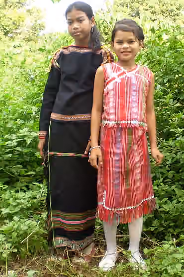 orang Rade — Young Ê Đê, members of the mountain Cham people.