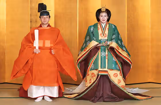 orang Yamato — Wedding ceremony between Crown Prince Naruhito (His Majesty the Emperor) and Crown Princess Masako (Her Majesty the Empress) June 9, 1993